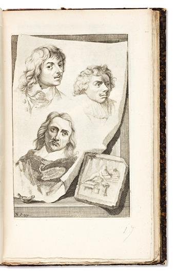 Houbraken, Arnold (1660-1719) De Groote Schouburgh der Nederlantsche Konstschilders en Schilderessen.